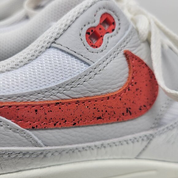 Nike Air Max 1 PRM Premium Hot Sauce Chile Red Pepper White Silver HF7746-100 8 - Picture 10 of 16